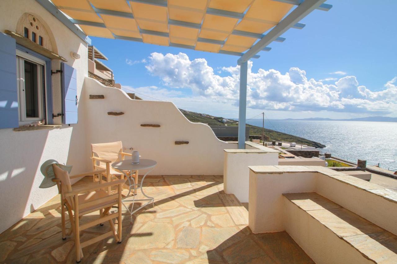 Iliopetra Residence Agios Romanos Exterior foto