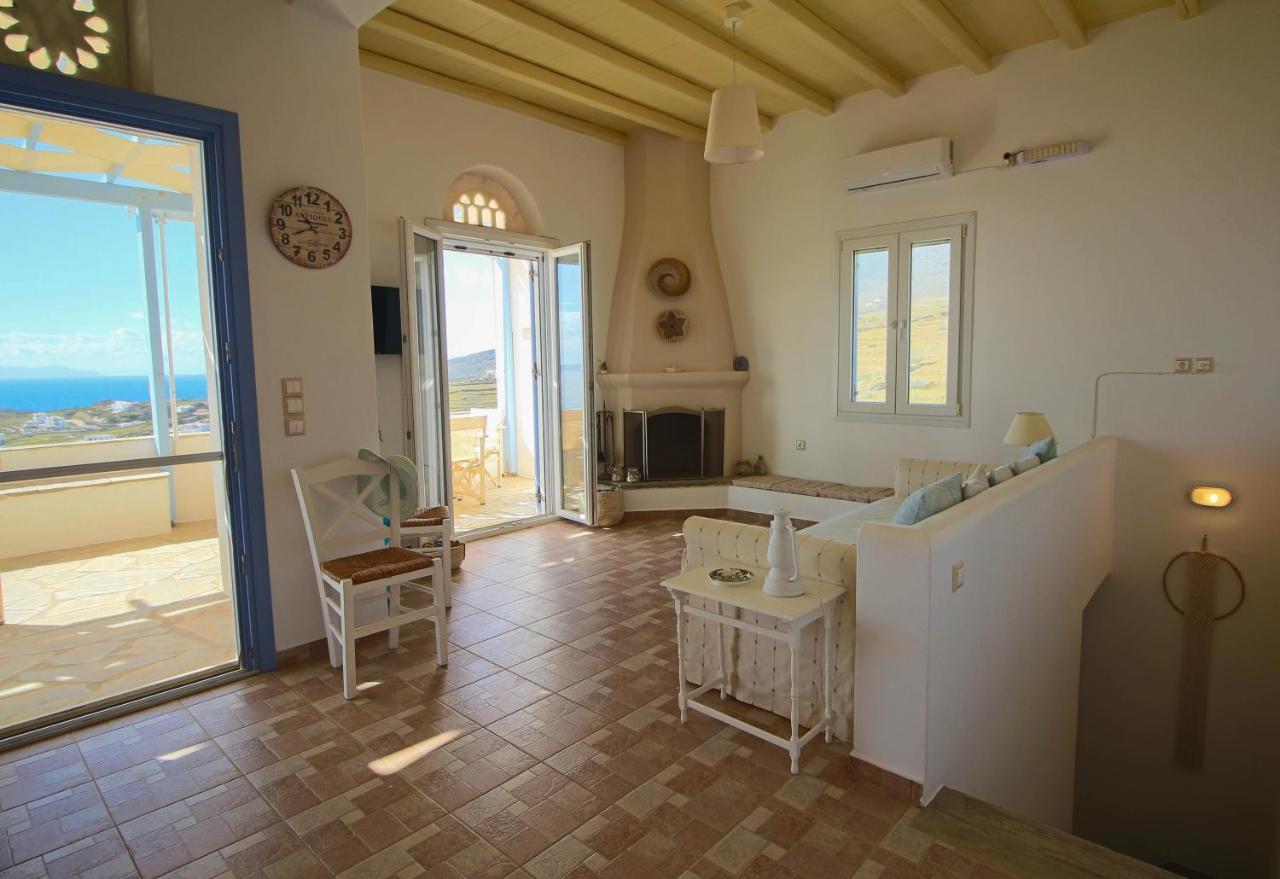 Iliopetra Residence Agios Romanos Exterior foto