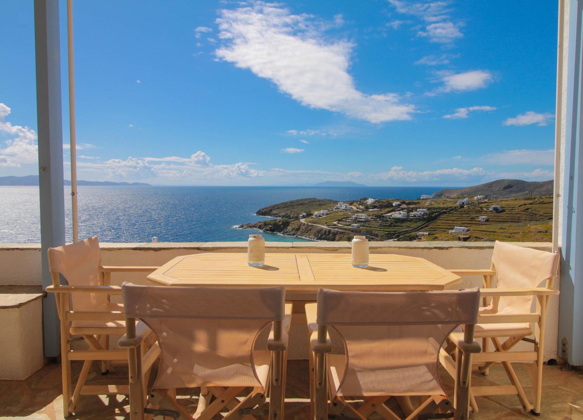 Iliopetra Residence Agios Romanos Exterior foto